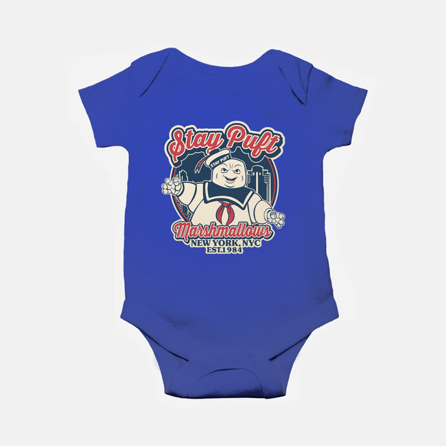 Stay Puft Marshmallows-Baby-Basic-Onesie-SuperEdu