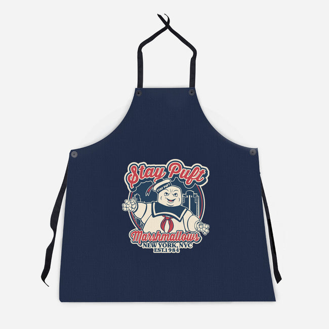 Stay Puft Marshmallows-Unisex-Kitchen-Apron-SuperEdu