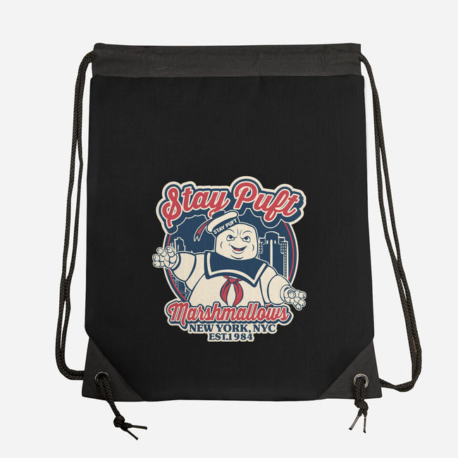 Stay Puft Marshmallows-None-Drawstring-Bag-SuperEdu