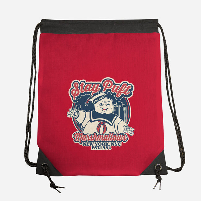 Stay Puft Marshmallows-None-Drawstring-Bag-SuperEdu