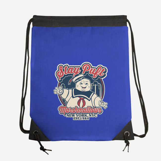 Stay Puft Marshmallows-None-Drawstring-Bag-SuperEdu