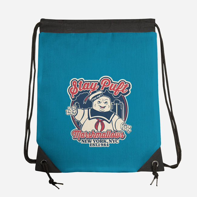 Stay Puft Marshmallows-None-Drawstring-Bag-SuperEdu