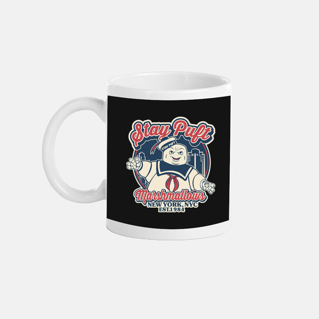 Stay Puft Marshmallows-None-Mug-Drinkware-SuperEdu