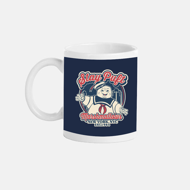 Stay Puft Marshmallows-None-Mug-Drinkware-SuperEdu