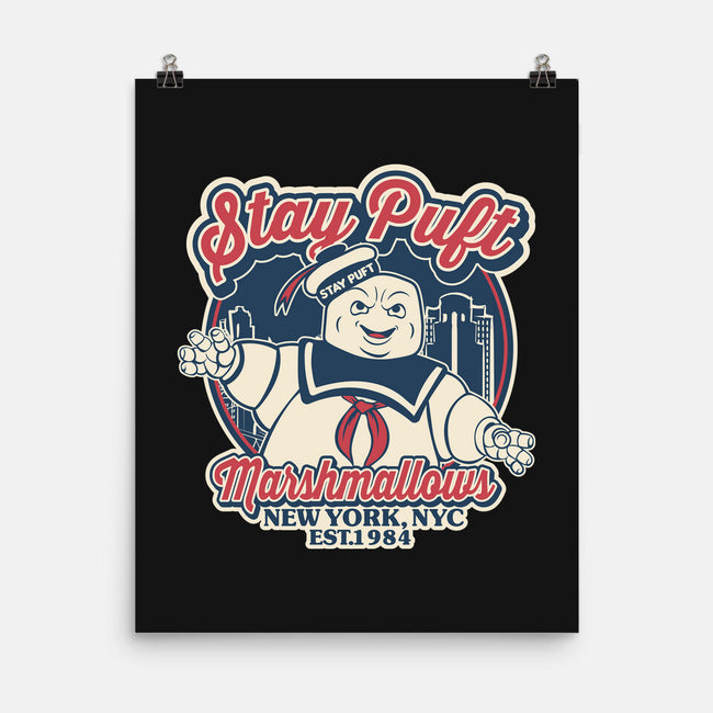 Stay Puft Marshmallows-None-Matte-Poster-SuperEdu