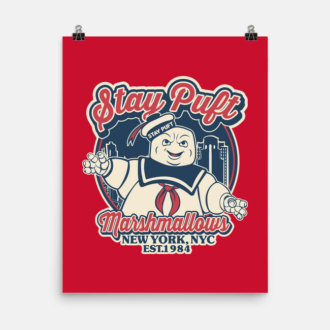 Stay Puft Marshmallows-None-Matte-Poster-SuperEdu
