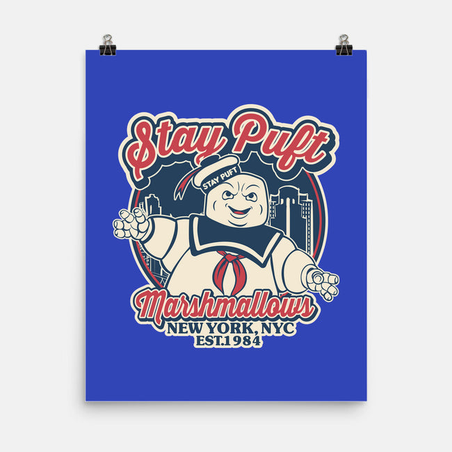 Stay Puft Marshmallows-None-Matte-Poster-SuperEdu