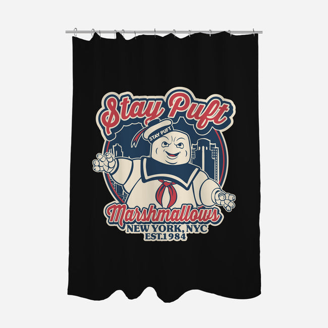 Stay Puft Marshmallows-None-Polyester-Shower Curtain-SuperEdu