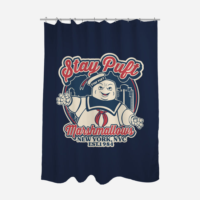 Stay Puft Marshmallows-None-Polyester-Shower Curtain-SuperEdu