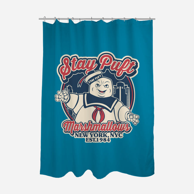 Stay Puft Marshmallows-None-Polyester-Shower Curtain-SuperEdu