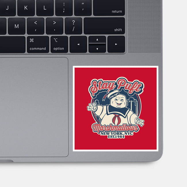 Stay Puft Marshmallows-None-Glossy-Sticker-SuperEdu