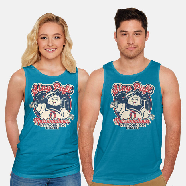 Stay Puft Marshmallows-Unisex-Basic-Tank-SuperEdu