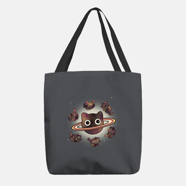 Space Galaxy Cats-None-Basic Tote-Bag-Freecheese