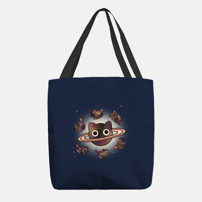Space Galaxy Cats-None-Basic Tote-Bag-Freecheese