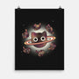 Space Galaxy Cats-None-Matte-Poster-Freecheese