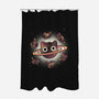Space Galaxy Cats-None-Polyester-Shower Curtain-Freecheese