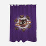 Space Galaxy Cats-None-Polyester-Shower Curtain-Freecheese