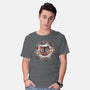 Space Galaxy Cats-Mens-Basic-Tee-Freecheese