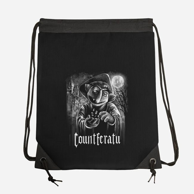 Count Feratu-None-Drawstring-Bag-zascanauta