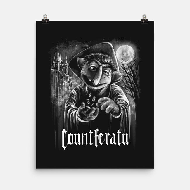 Count Feratu-None-Matte-Poster-zascanauta