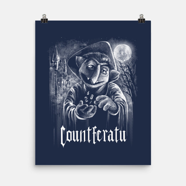 Count Feratu-None-Matte-Poster-zascanauta