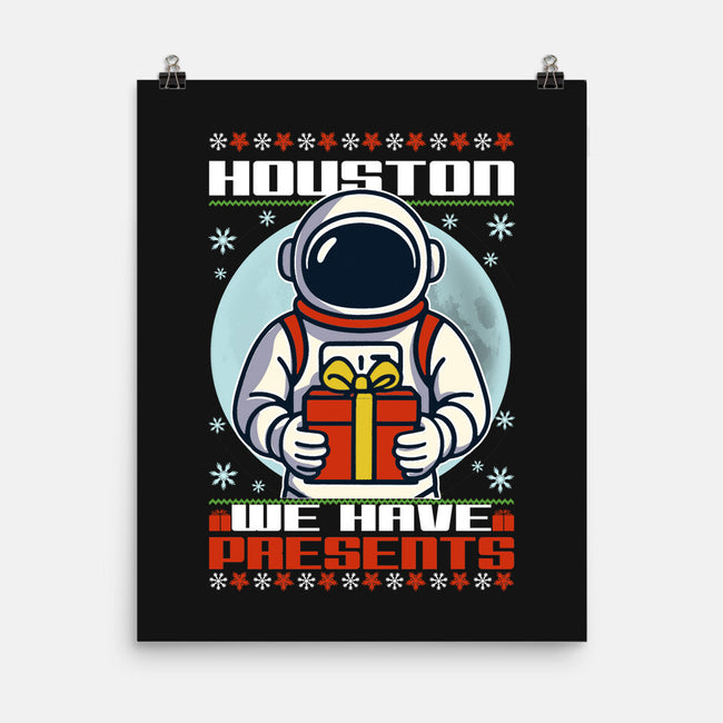 Houston We Have Presents-None-Matte-Poster-fanfabio