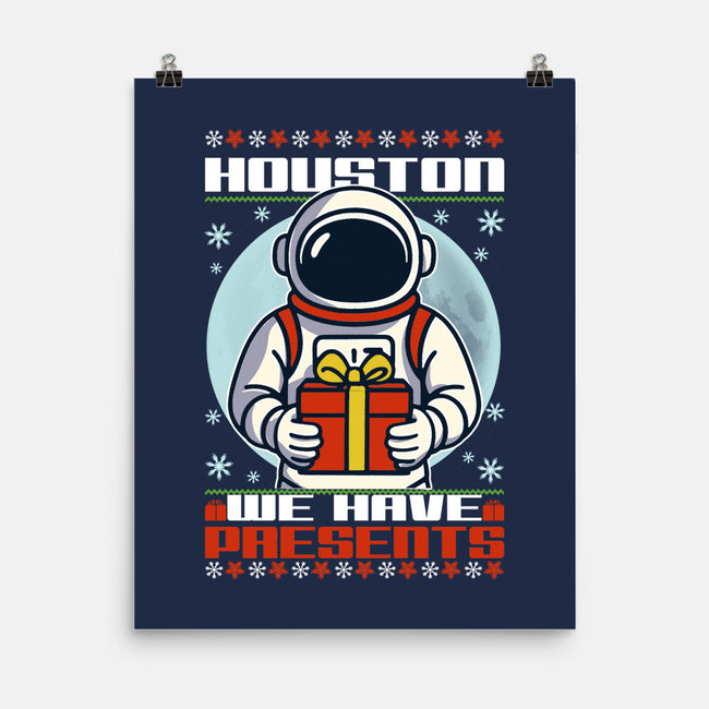 Houston We Have Presents-None-Matte-Poster-fanfabio