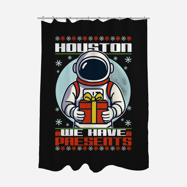 Houston We Have Presents-None-Polyester-Shower Curtain-fanfabio