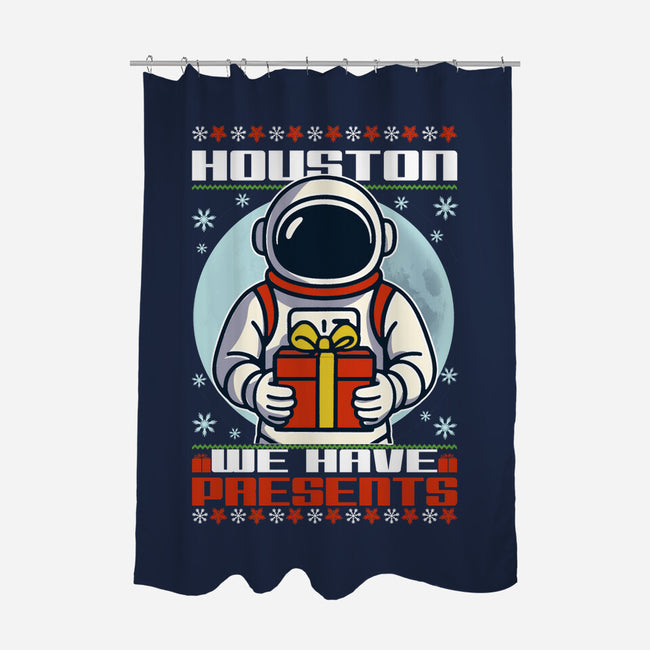 Houston We Have Presents-None-Polyester-Shower Curtain-fanfabio