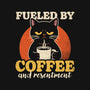 Fueled By Coffee And Resentment-Unisex-Baseball-Tee-Popnotic