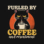 Fueled By Coffee And Resentment-None-Polyester-Shower Curtain-Popnotic