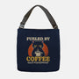 Fueled By Coffee And Resentment-None-Adjustable Tote-Bag-Popnotic