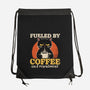 Fueled By Coffee And Resentment-None-Drawstring-Bag-Popnotic