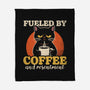 Fueled By Coffee And Resentment-None-Fleece-Blanket-Popnotic