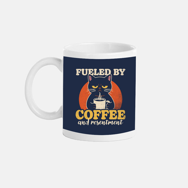 Fueled By Coffee And Resentment-None-Mug-Drinkware-Popnotic