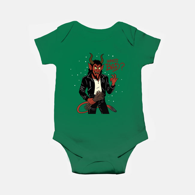 Who's Bad-Baby-Basic-Onesie-Boggs Nicolas