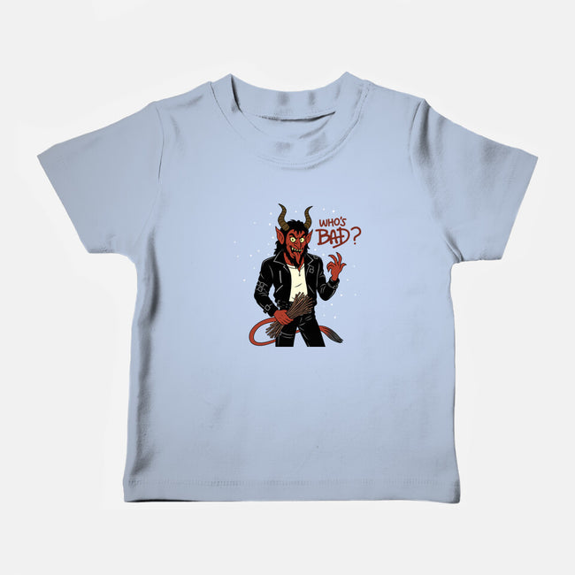 Who's Bad-Baby-Basic-Tee-Boggs Nicolas