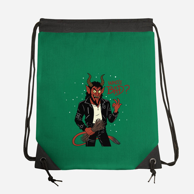 Who's Bad-None-Drawstring-Bag-Boggs Nicolas