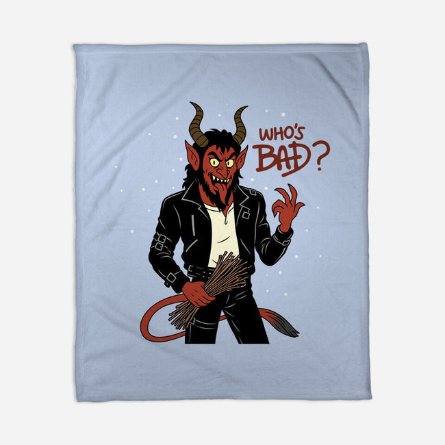 Who's Bad-None-Fleece-Blanket-Boggs Nicolas