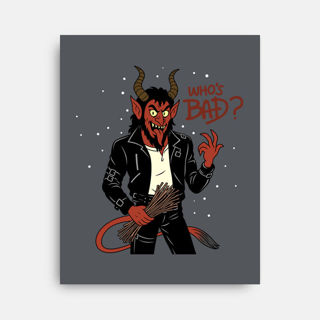 Who's Bad-None-Stretched-Canvas-Boggs Nicolas