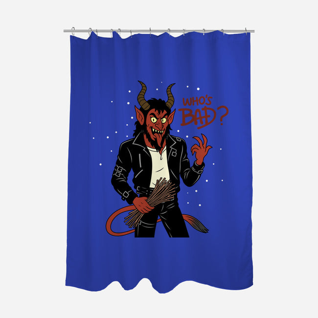 Who's Bad-None-Polyester-Shower Curtain-Boggs Nicolas