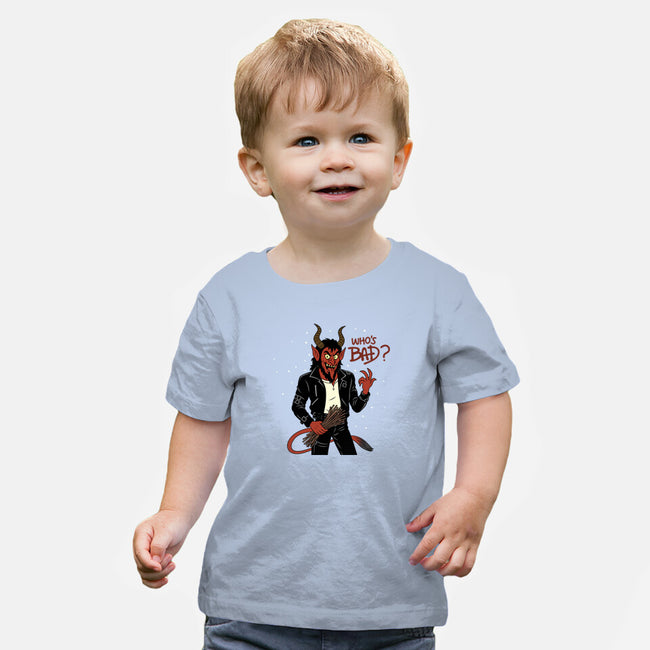 Who's Bad-Baby-Basic-Tee-Boggs Nicolas