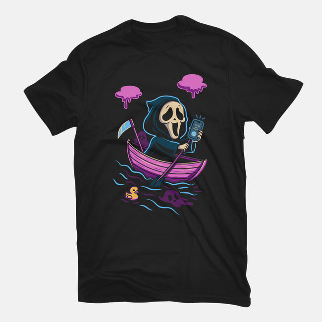 Death On Board-Womens-Fitted-Tee-Donnie