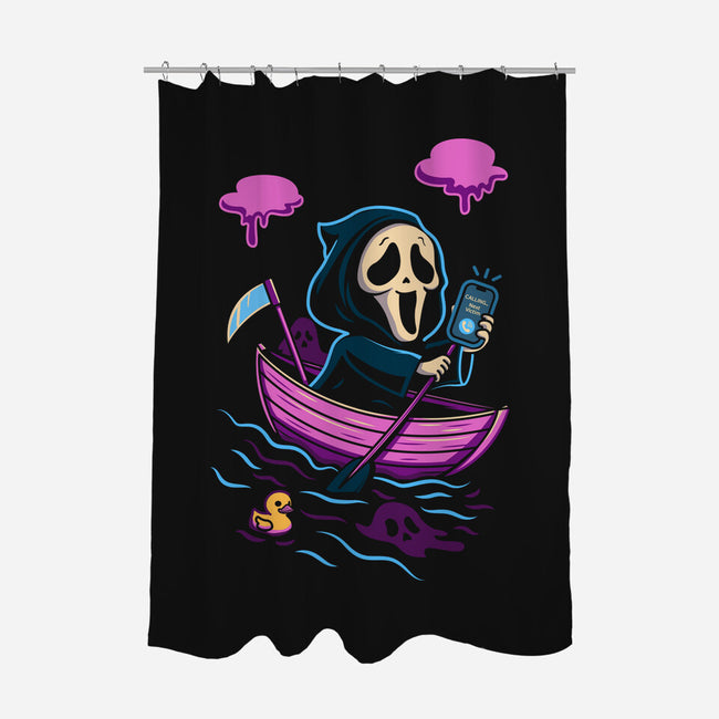 Death On Board-None-Polyester-Shower Curtain-Donnie