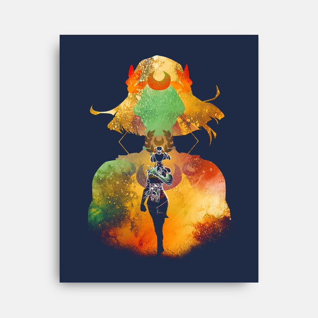 Negative Underworld Sister-None-Stretched-Canvas-Donnie