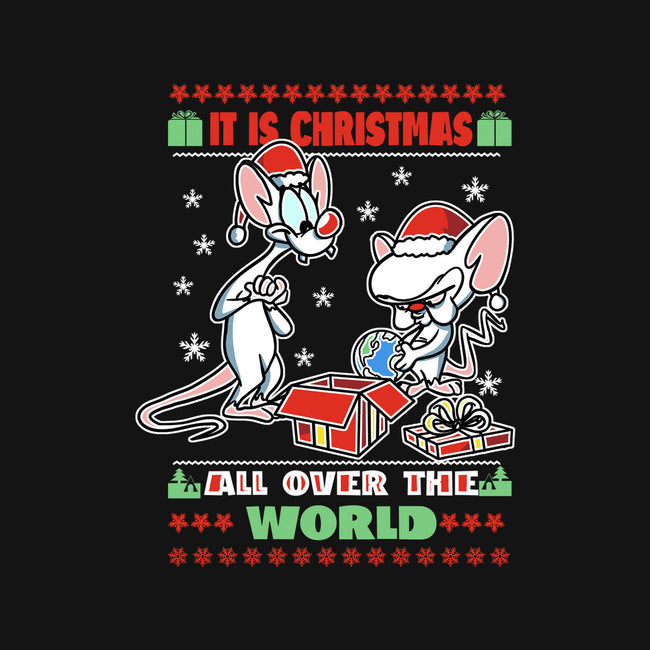 It's Christmas All Over The World-None-Drawstring-Bag-fanfabio