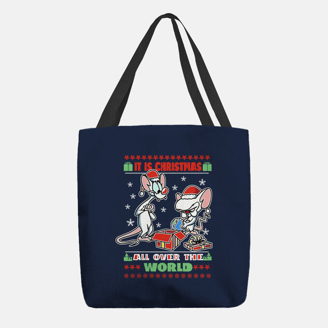 It's Christmas All Over The World-None-Basic Tote-Bag-fanfabio
