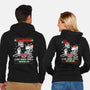 It's Christmas All Over The World-Unisex-Zip-Up-Sweatshirt-fanfabio