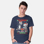 It's Christmas All Over The World-Mens-Basic-Tee-fanfabio