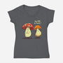 So Toxic-Womens-V-Neck-Tee-kharmazero
